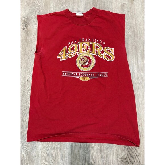 Vintage Sleeveless 49ers t-shirt size L GUC - Picture 2 of 5